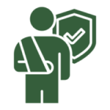 Safety assurance for injured individuals icon