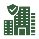 Secure building illustration