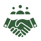 Collaborative partnership illustration